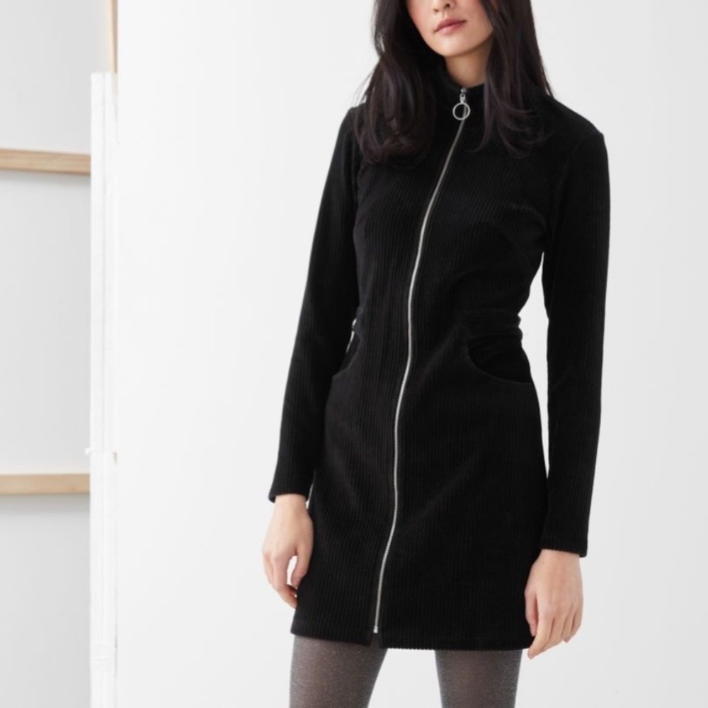 & Other Stories Corduroy Style Dress